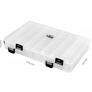 Krabička Delphin TBX Duo 276-16P Clip obojstranná